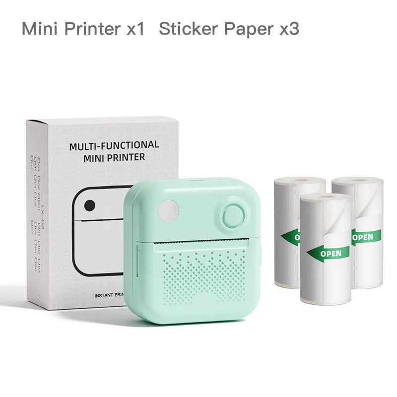 Dolewa D3 Portable Printer Thermal Paper Sticker maker