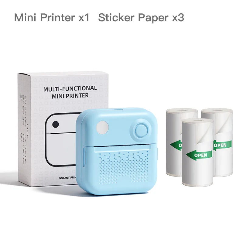 Dolewa D3 Portable Printer Thermal Paper Sticker maker