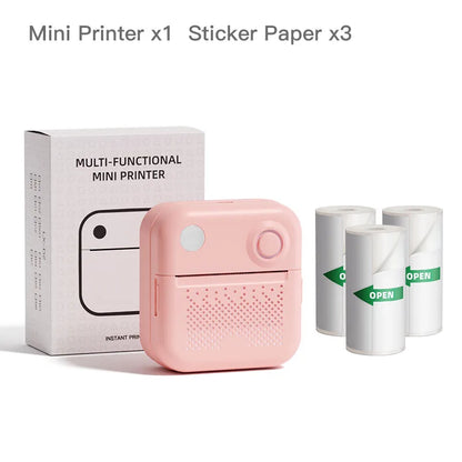 Dolewa D3 Portable Printer Thermal Paper Sticker maker