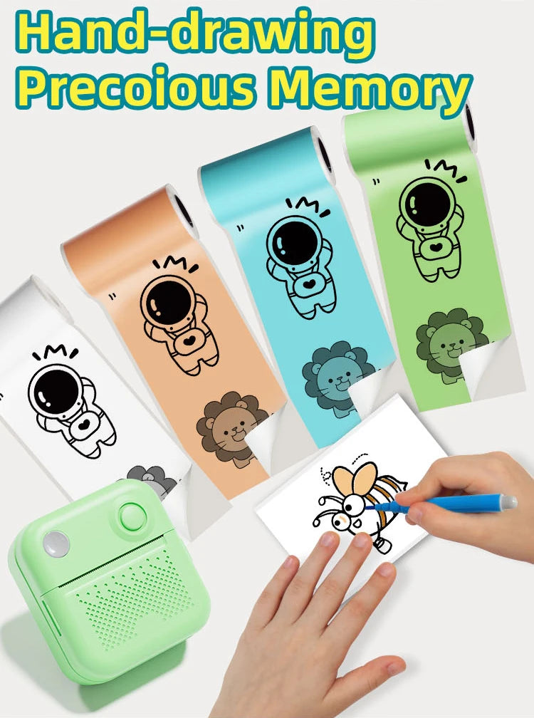 Dolewa D3 Portable Printer Thermal Paper Sticker maker
