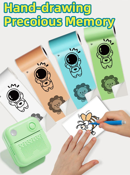 Dolewa D3 Portable Printer Thermal Paper Sticker maker