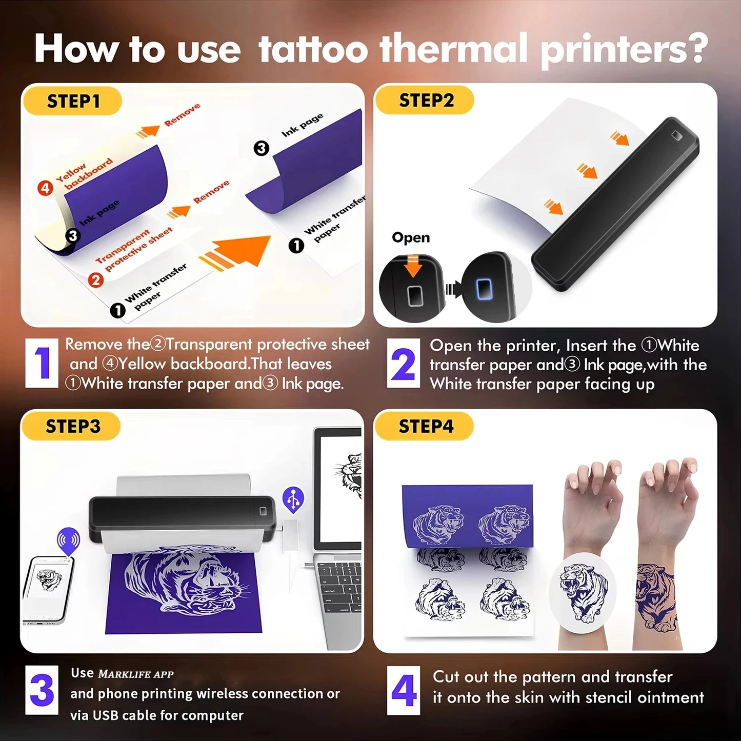Marklife A4 Thermal Printer