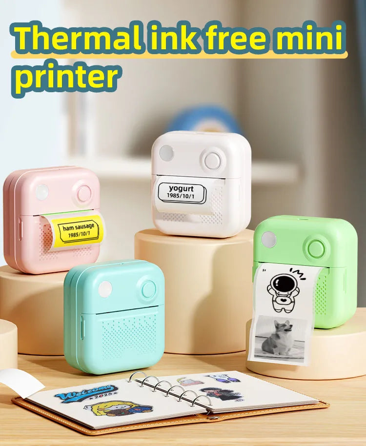 Dolewa D3 Portable Printer Thermal Paper Sticker maker