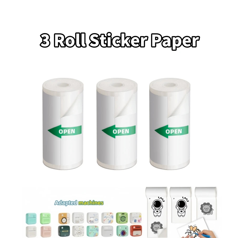 Dolewa D3 Portable Printer Thermal Paper Sticker maker