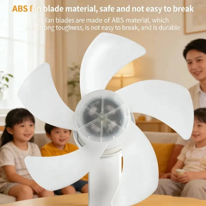 E27 3/4 Blades 2 In 1 Fan Light Bulb Drone Design Remote Control Ceiling Fan Lamp AC 85-265V For Home Bedroom Restaurant