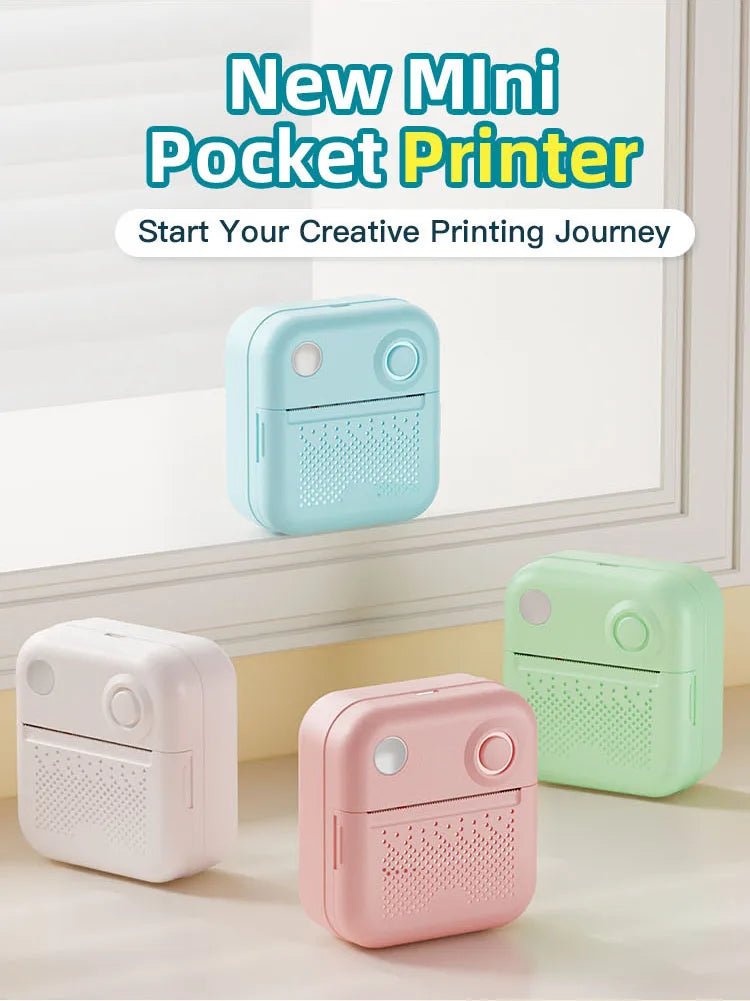 Dolewa D3 Portable Printer Thermal Paper Sticker maker