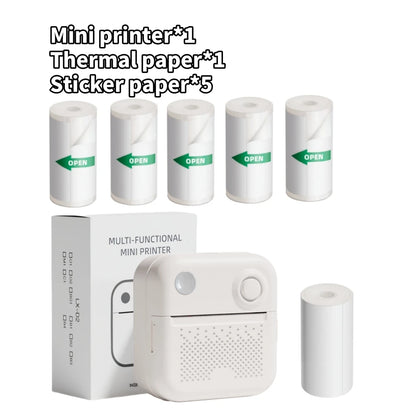Dolewa D3 Portable Printer Thermal Paper Sticker maker