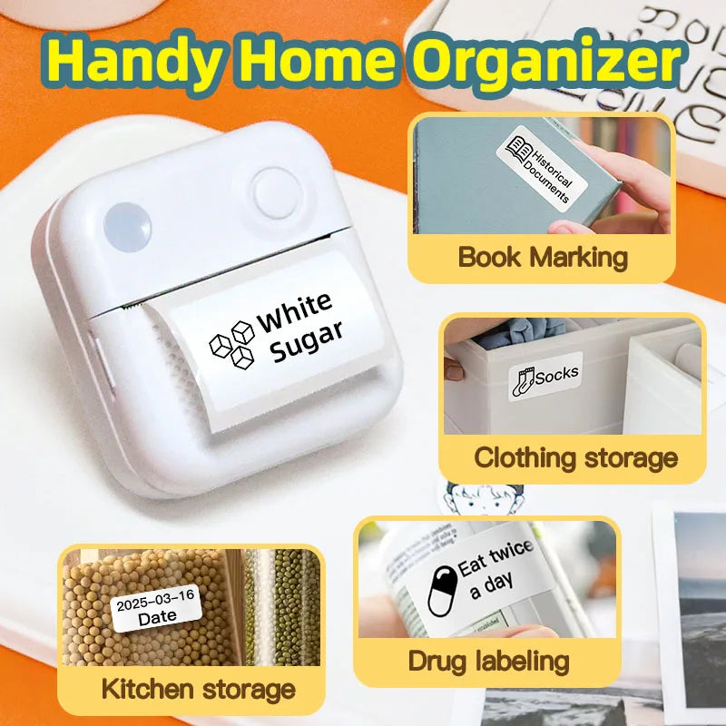 Dolewa D3 Portable Printer Thermal Paper Sticker maker