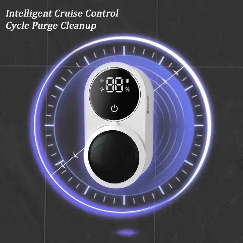 Mini Portable Rechargeable Travel Toothbrush Sterilizer Induction Switch with Charge Display UV Toothbrush Sterilizer Case