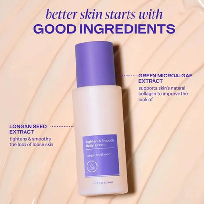 Abdomen Tightening Cream Smooth Abdominal Cream Mild Moisturizer Fast Absorbing Anti-Aging Body Improving Skin Firming Lotion