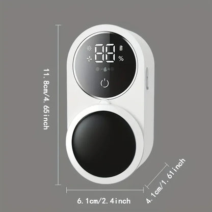 Mini Portable Rechargeable Travel Toothbrush Sterilizer Induction Switch with Charge Display UV Toothbrush Sterilizer Case