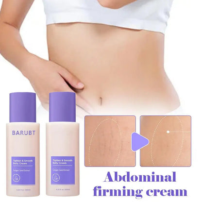 Abdomen Tightening Cream Smooth Abdominal Cream Mild Moisturizer Fast Absorbing Anti-Aging Body Improving Skin Firming Lotion