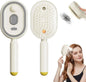 Electric Spray Hair Straightener Comb Electric Steaming Air Cushion Massage Hair Brush Rechargeable Detangling Steam Brush
